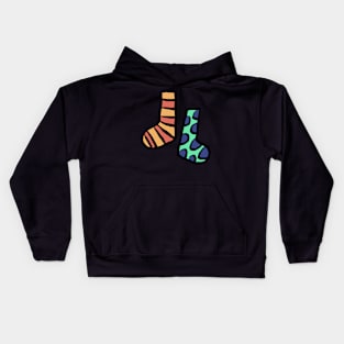 A Pair of Mismatched Socks Kids Hoodie